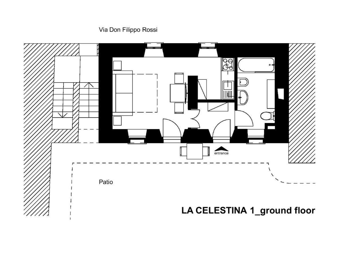 La Celestina Villa สเตรซา ภายนอก รูปภาพ